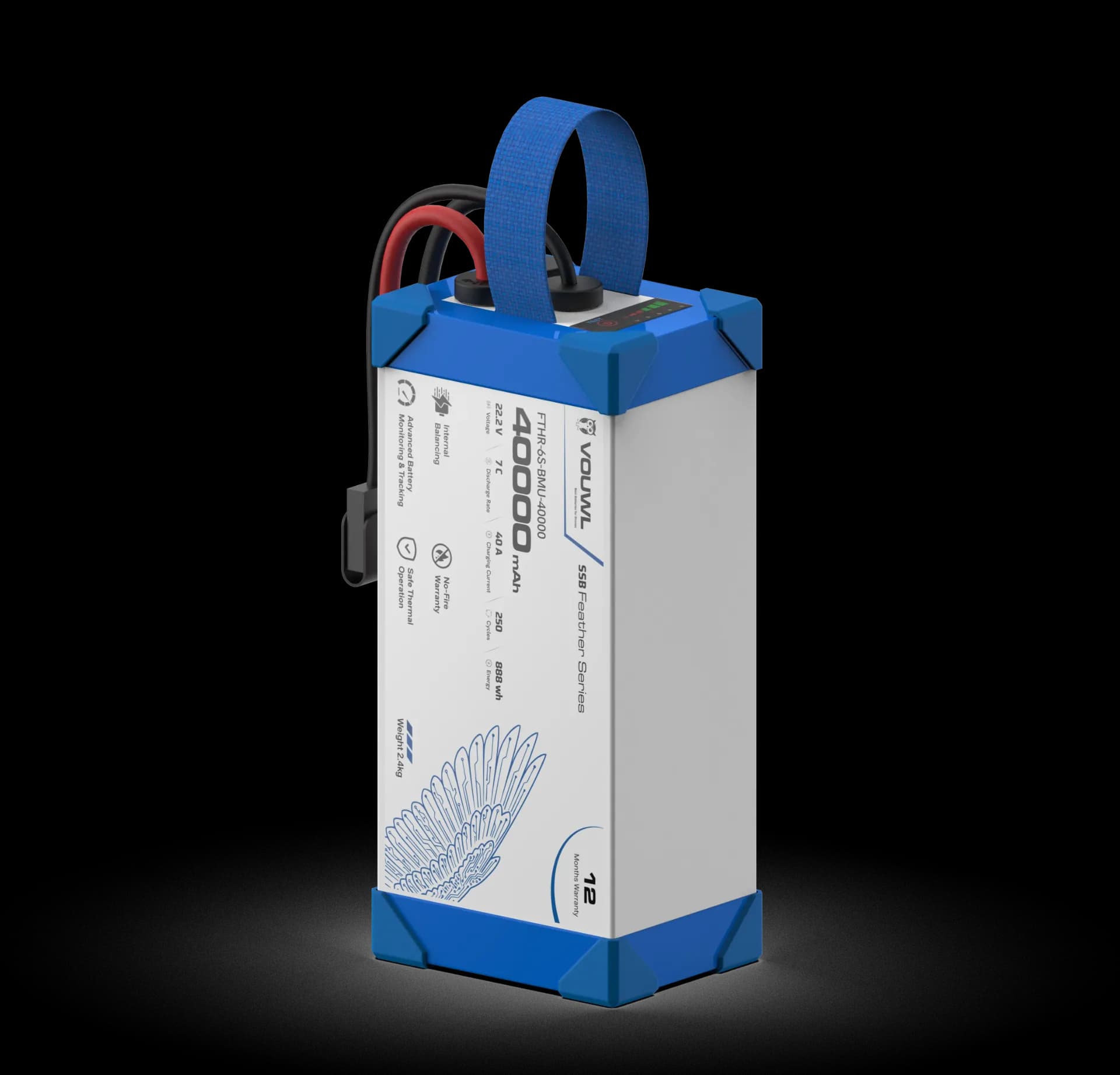 FTHR 6s Softpack 40000mAh 22.8v